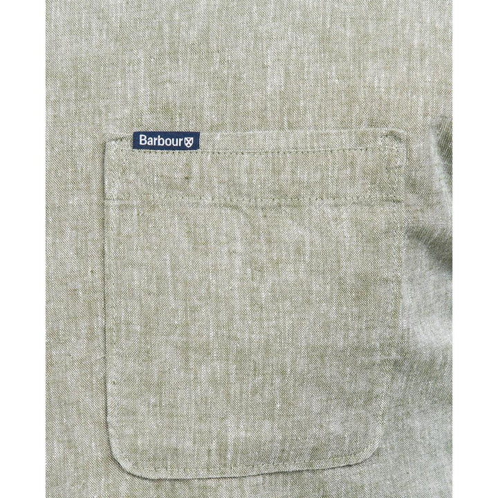 Barbour Camicia sartoriale Nelson Uomo Bleached Olive