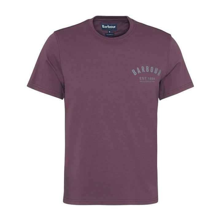 Barbour T-shirt Preppy Uomo Burnt Heather