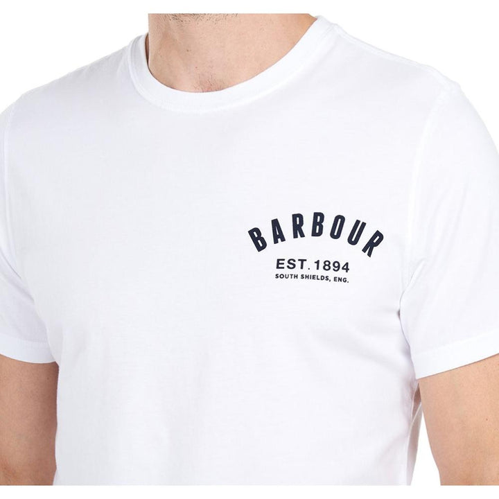 Barbour T-shirt Preppy Uomo White
