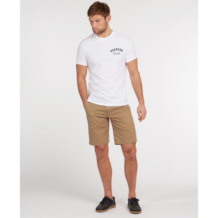 Barbour T-shirt Preppy Uomo White