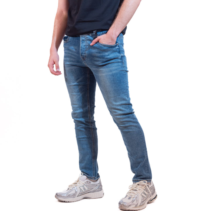 Berna Jeans Denim Uomo Blue