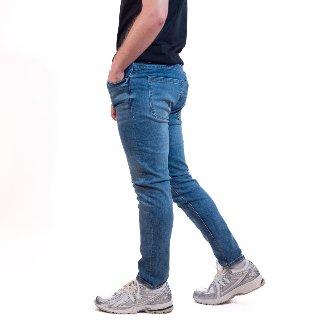 Berna Jeans Denim Uomo Blue