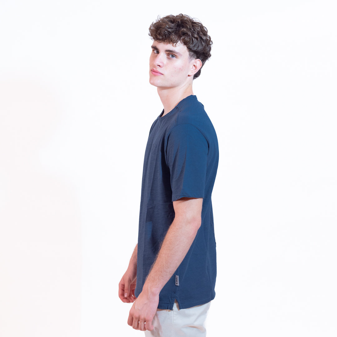 Berna T-shirt Paricollo Denim