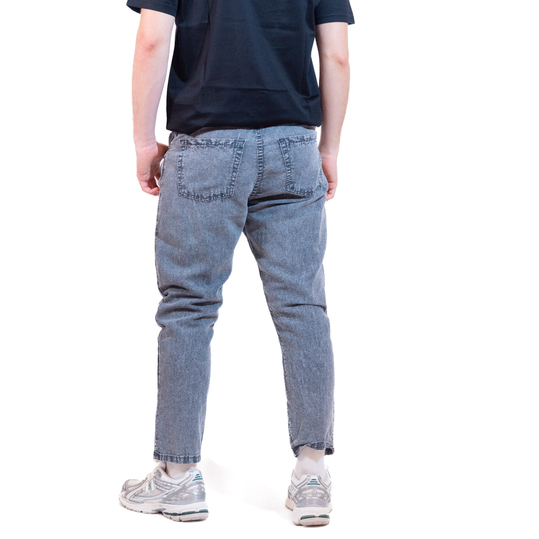 Berna Pantalone Misto Lino Blu Army Green