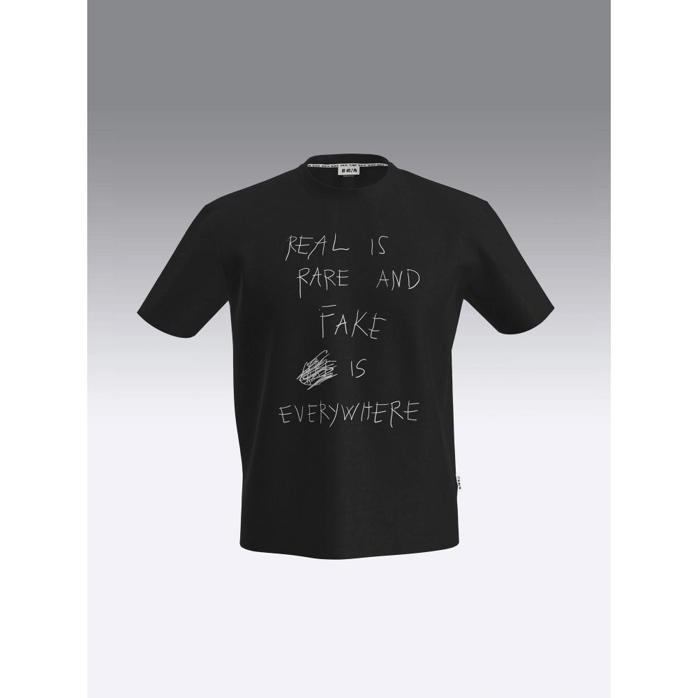 Berna T-shirt Real Is Rare Uomo Black