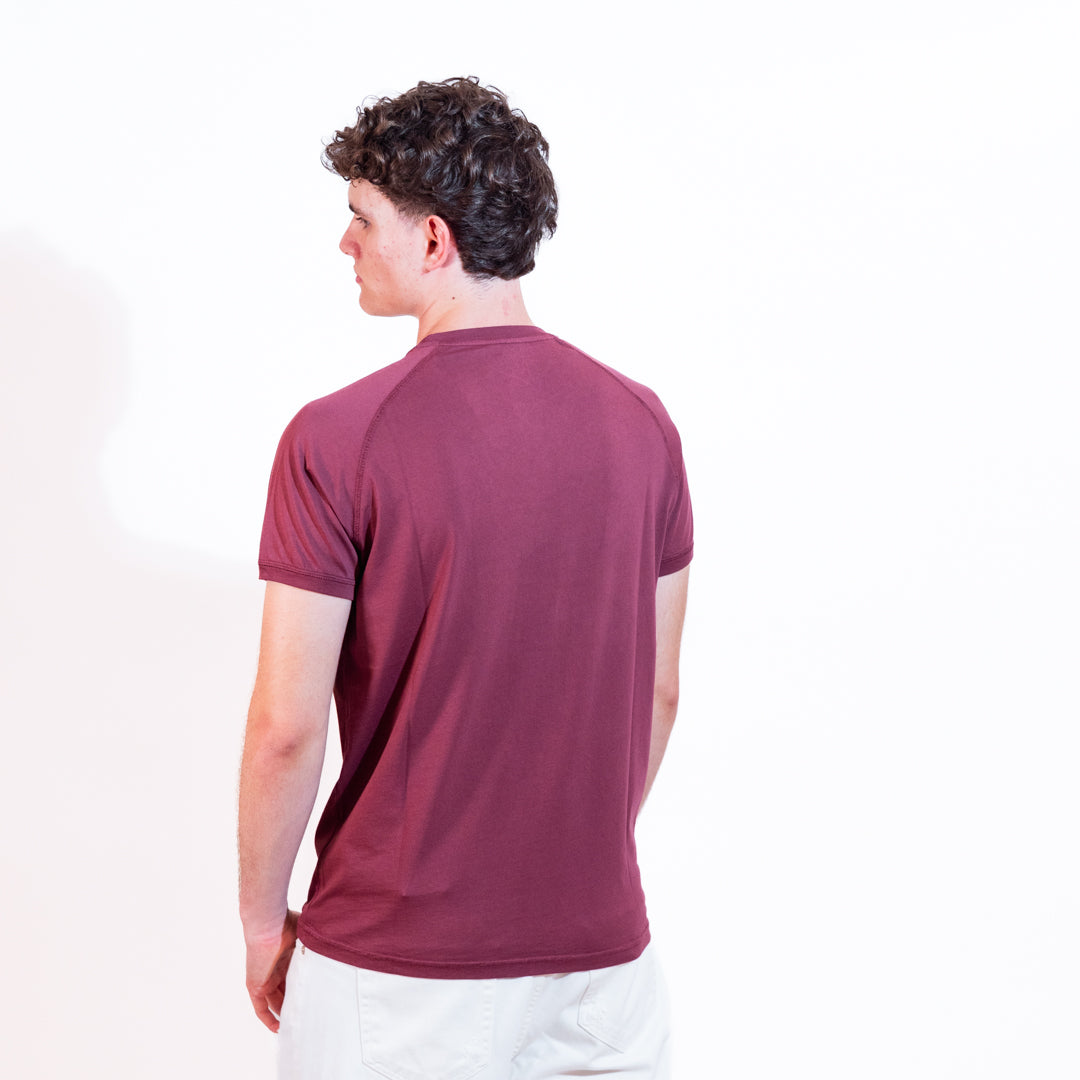 Bl'ker T-shirt Uomo Bordeaux