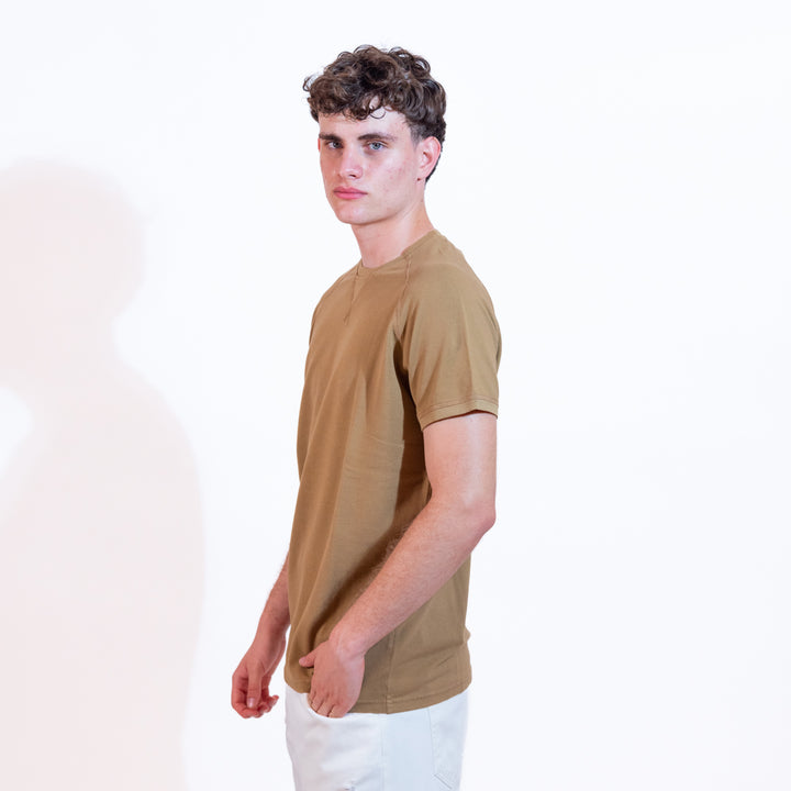Bl'ker T-shirt Piquet Uomo Kakhi Green
