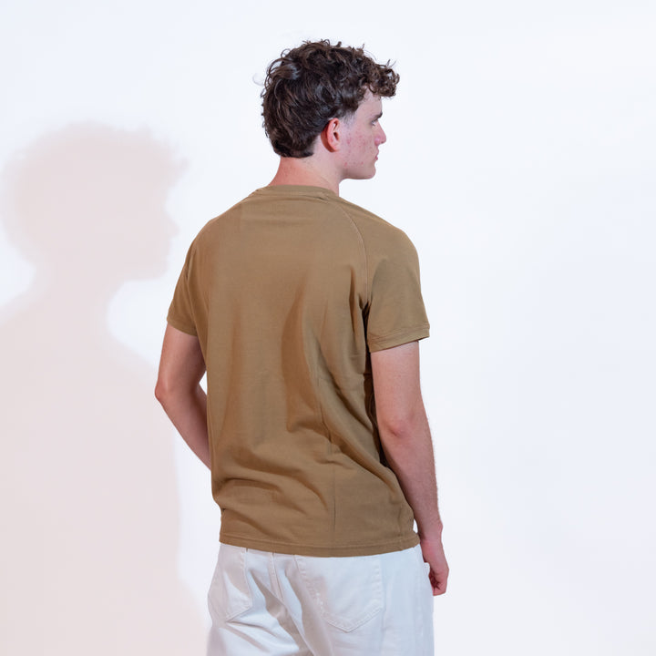 Bl'ker T-shirt Piquet Uomo Kakhi Green