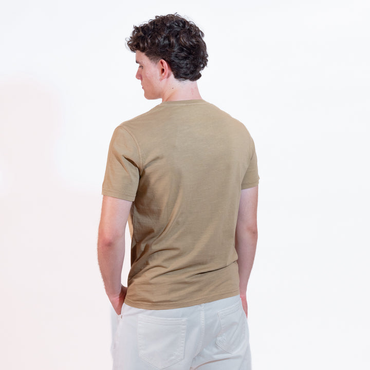 Bl'ker T-shirt Fiammata Uomo Kakhi Green