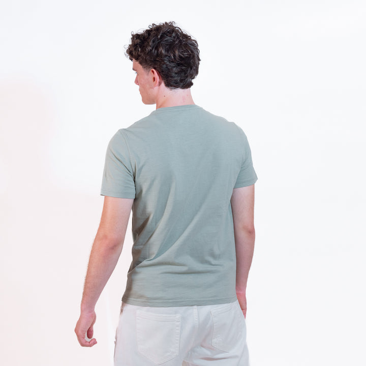 Bl'ker T-shirt Fiammata Uomo Sage