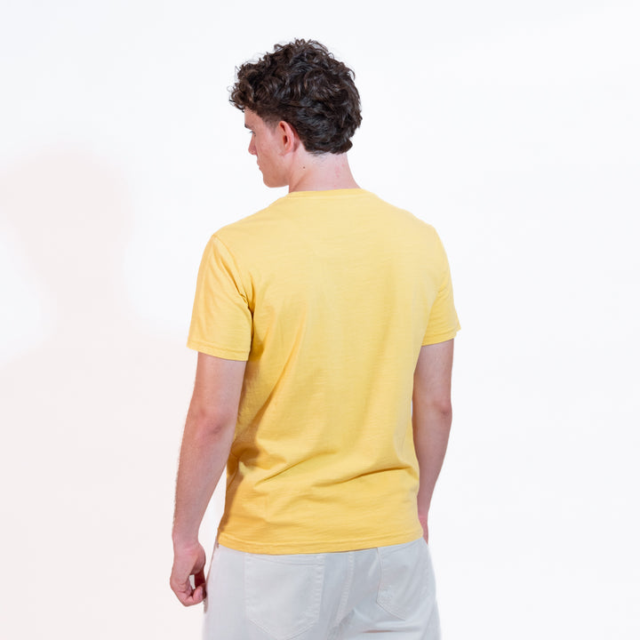 Bl'ker T-shirt Fiammata Uomo Yellow