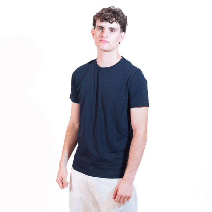 Bl'ker T-shirt Fiammata Uomo Navy