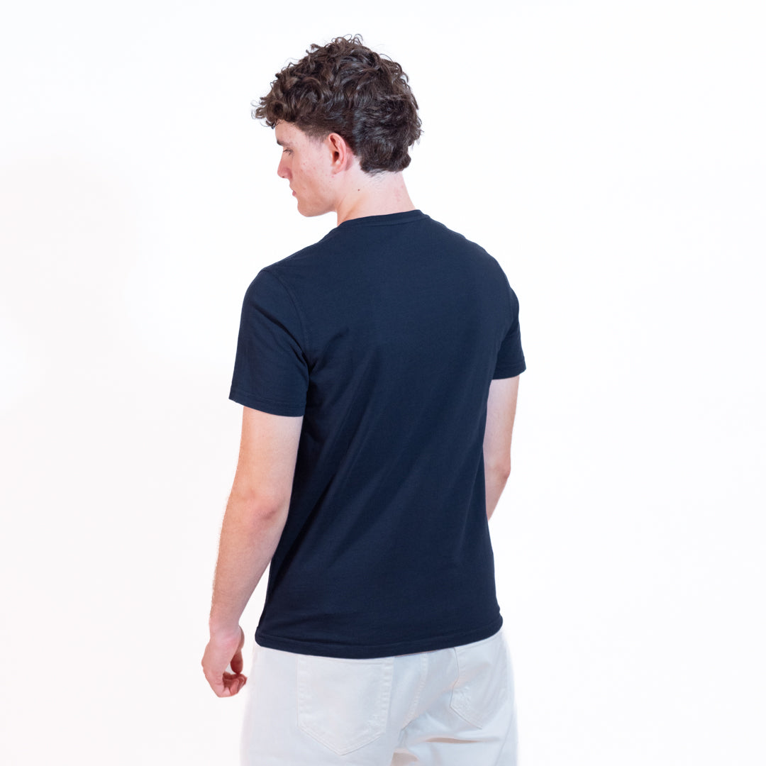 Bl'ker T-shirt Fiammata Uomo Navy