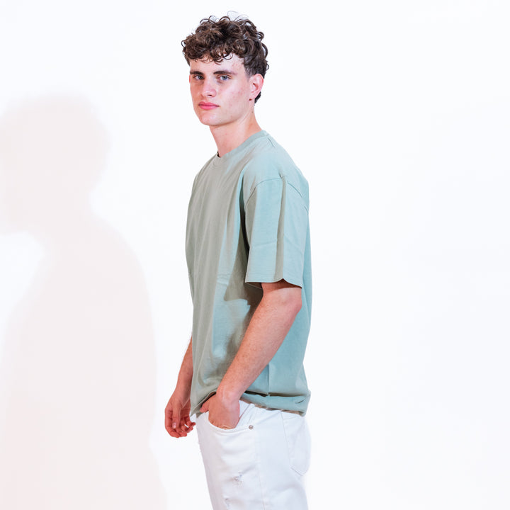 Bl'ker T-shirt Over Uomo Sage