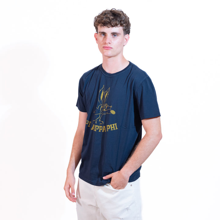 Bl'ker T-shirt Willy Coyote Uomo Navy