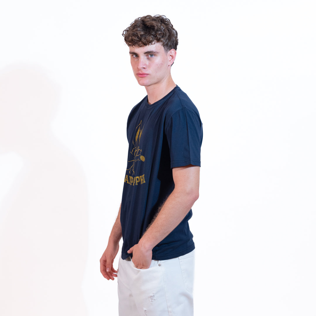 Bl'ker T-shirt Willy Coyote Uomo Navy