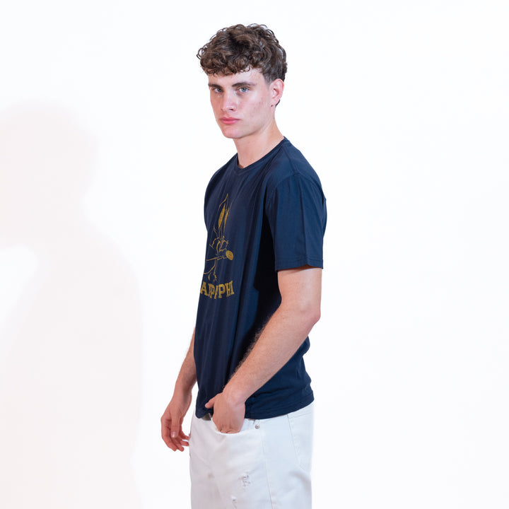 Bl'ker T-shirt Willy Coyote Uomo Navy