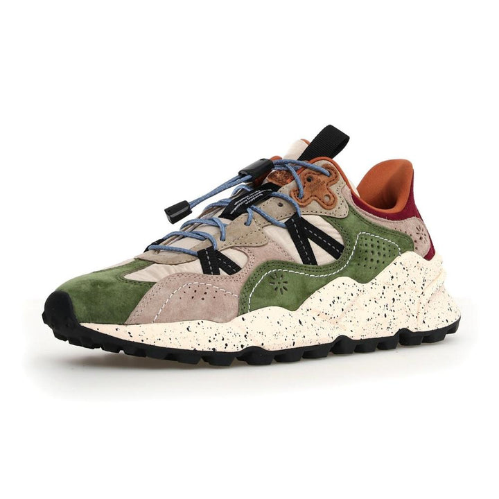 Flower Mountain Tiger Hill Man Suede Nylon Uomo Beige Militare