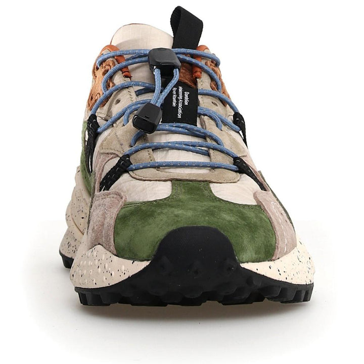 Flower Mountain Tiger Hill Man Suede Nylon Uomo Beige Militare