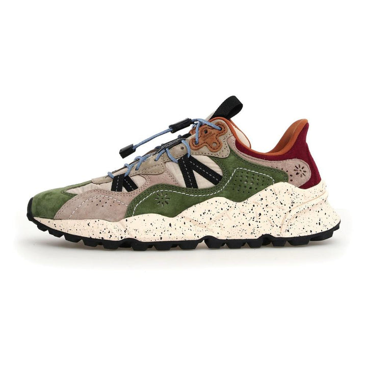 Flower Mountain Tiger Hill Man Suede Nylon Uomo Beige Militare
