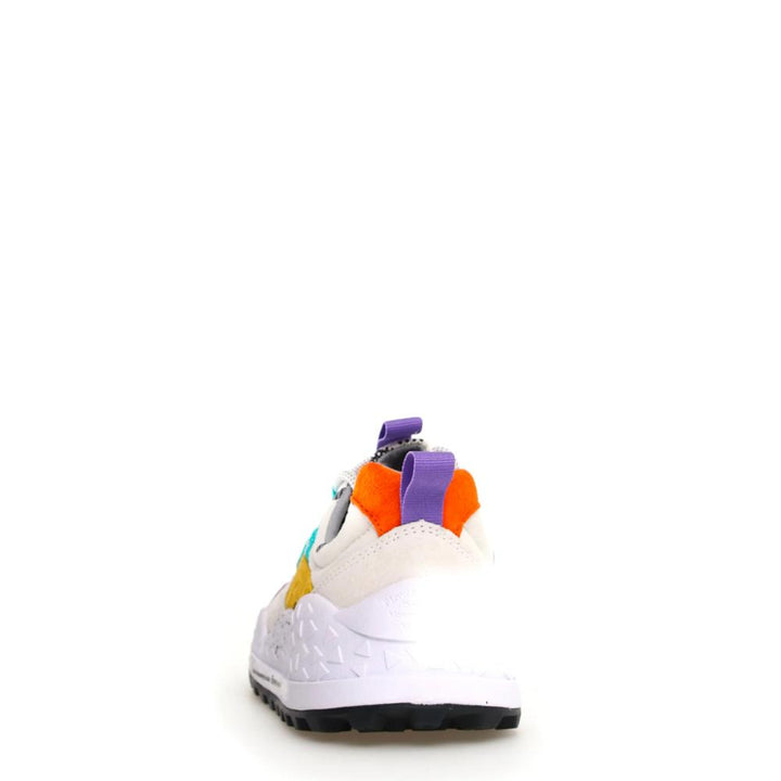 Flower Mountain Washi Woman Sneakers Suede Fuchsia-White-Zucca