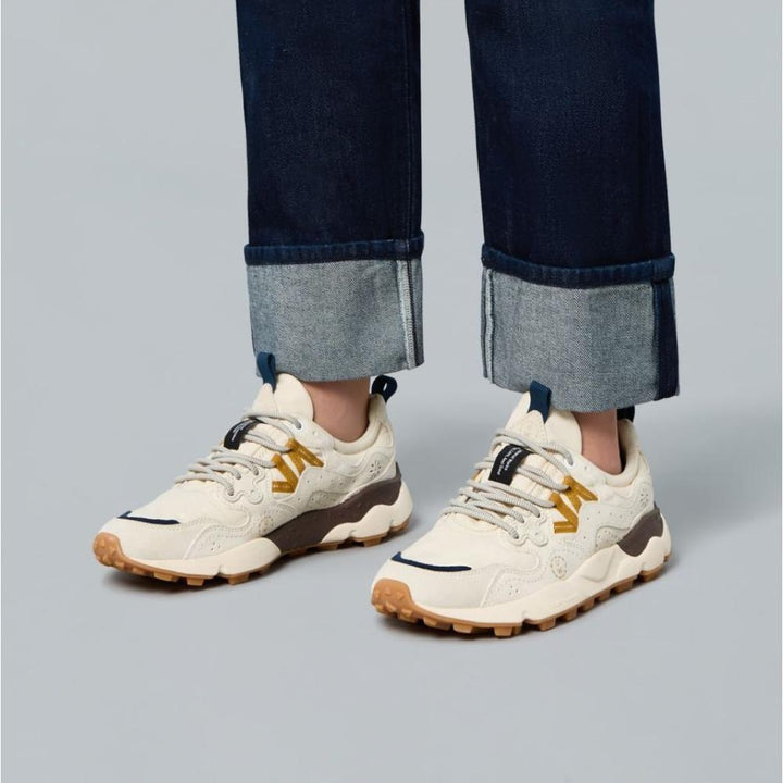 Flower mountain Sneakers Yamano 3 Bianco-panna