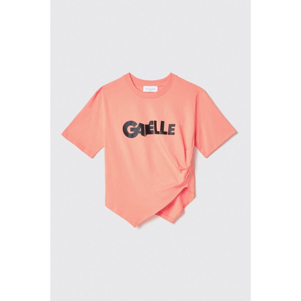 Gaëlle Paris T-shirt Jersey Arancione Melone