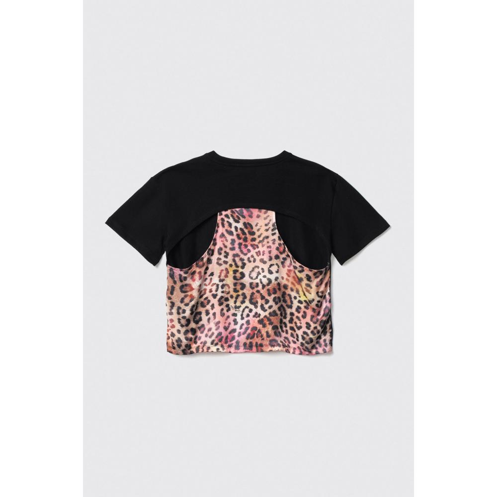 Gaëlle Paris T-shirt Jersey Paricollo Nero