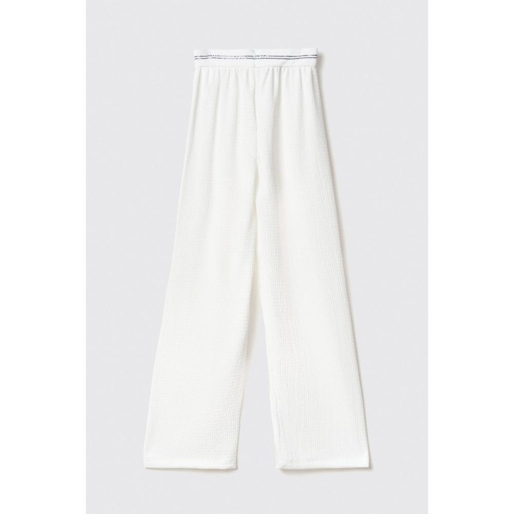 Gaëlle Paris Pantalone Bianco