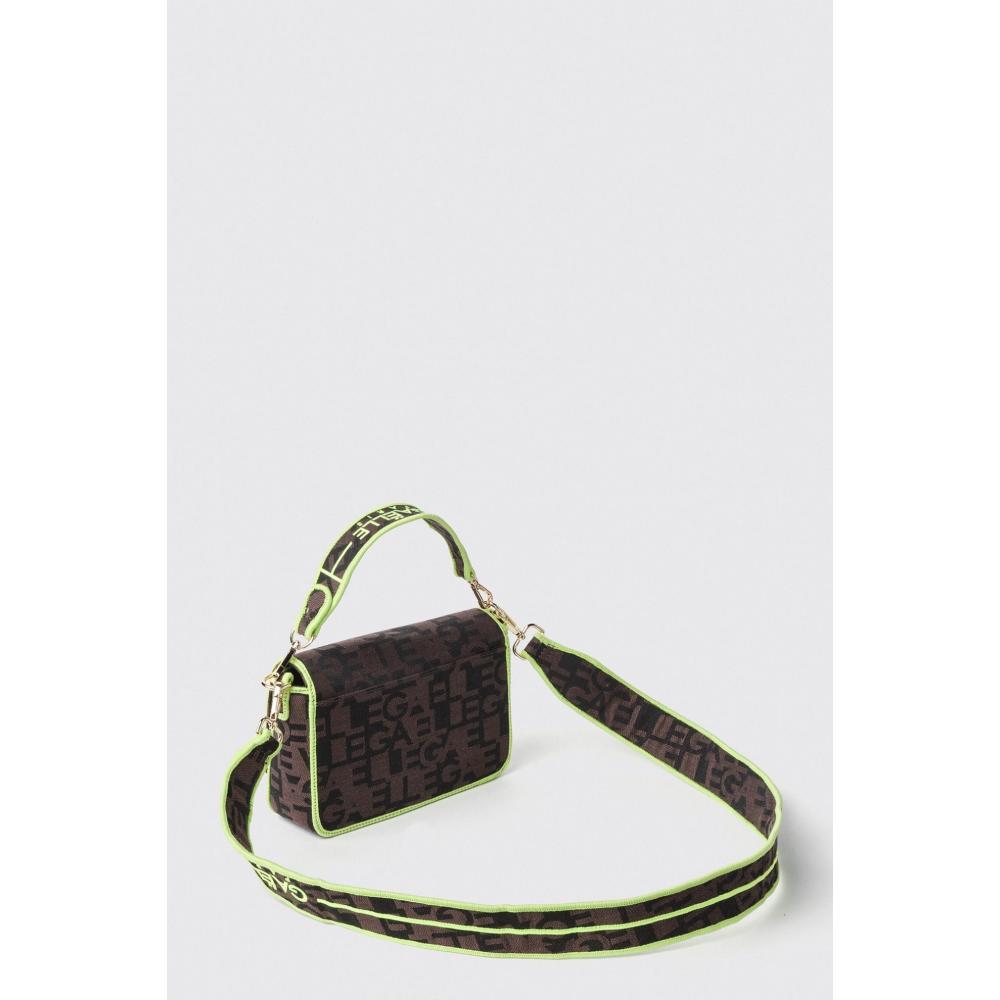 Gaëlle Paris Mini Shoulder Strap Marrone