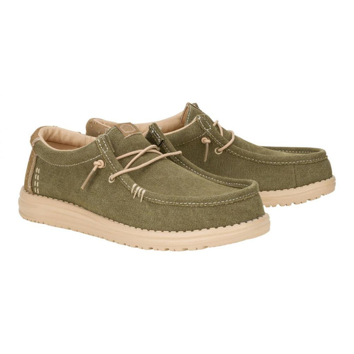 Heydude Wally Workwear Uomo Dusky Green/Irish Cream