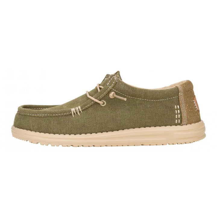 Heydude Wally Workwear Uomo Dusky Green/Irish Cream