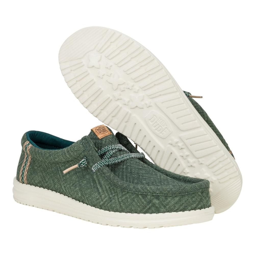 Heydude Wally Jute Uomo Sea Green