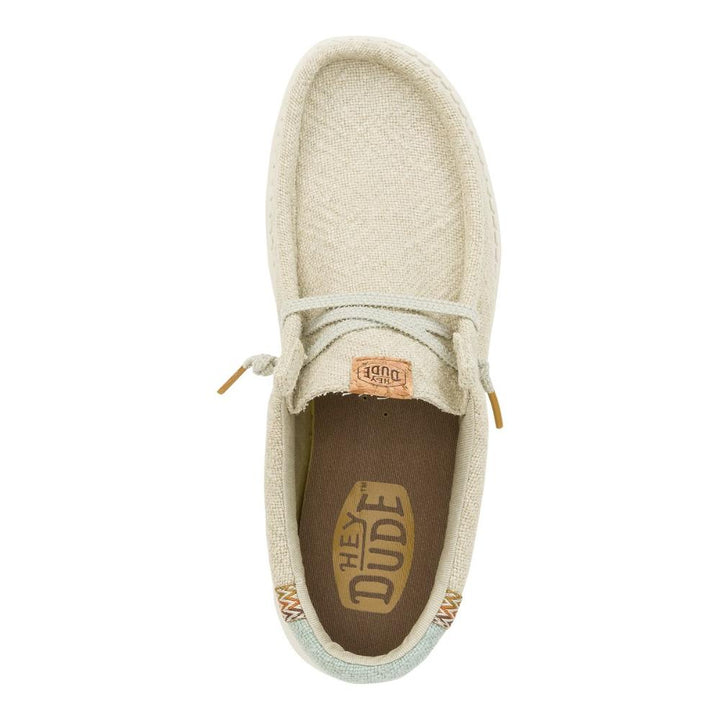 Heydude Wally Jute Uomo Stone Grey/Iceberg Green
