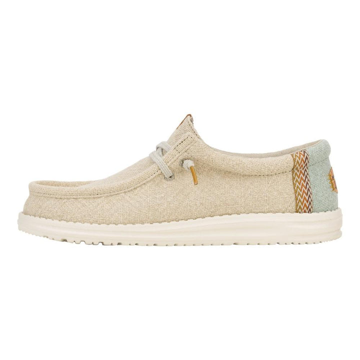 Heydude Wally Jute Uomo Stone Grey/Iceberg Green
