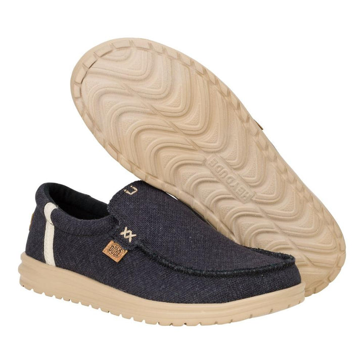 Heydude Mikka Jute Uomo Black/Irish Cream