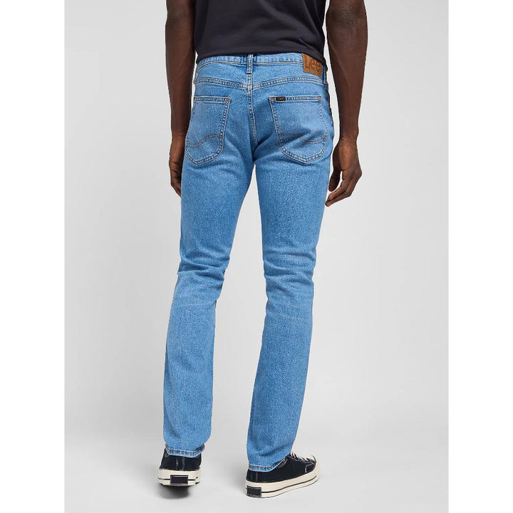 Lee Luke Low Stretch Slim Tapered Uomo Working Man Worn