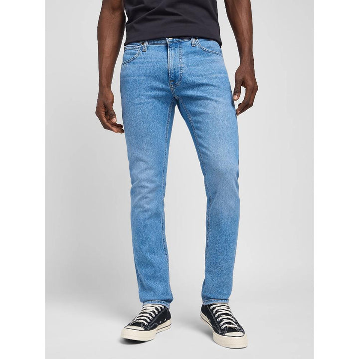Lee Luke Low Stretch Slim Tapered Uomo Working Man Worn