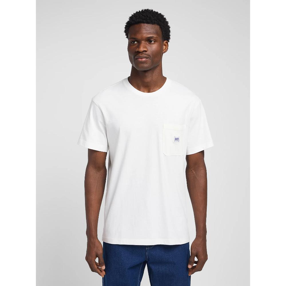 Lee Workwear Pocket Tee Uomo Ecru