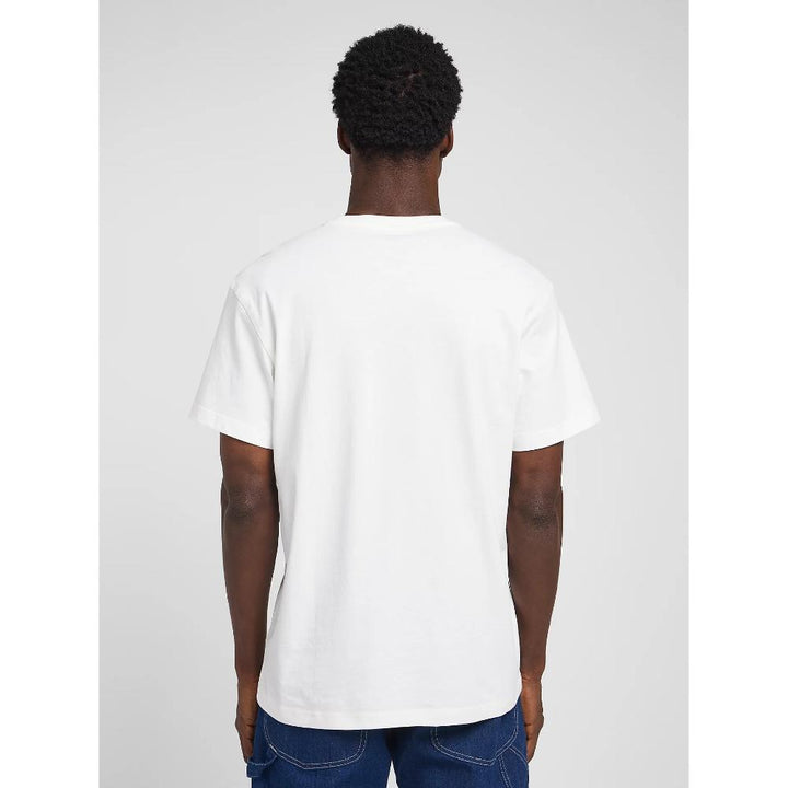 Lee Workwear Pocket Tee Uomo Ecru
