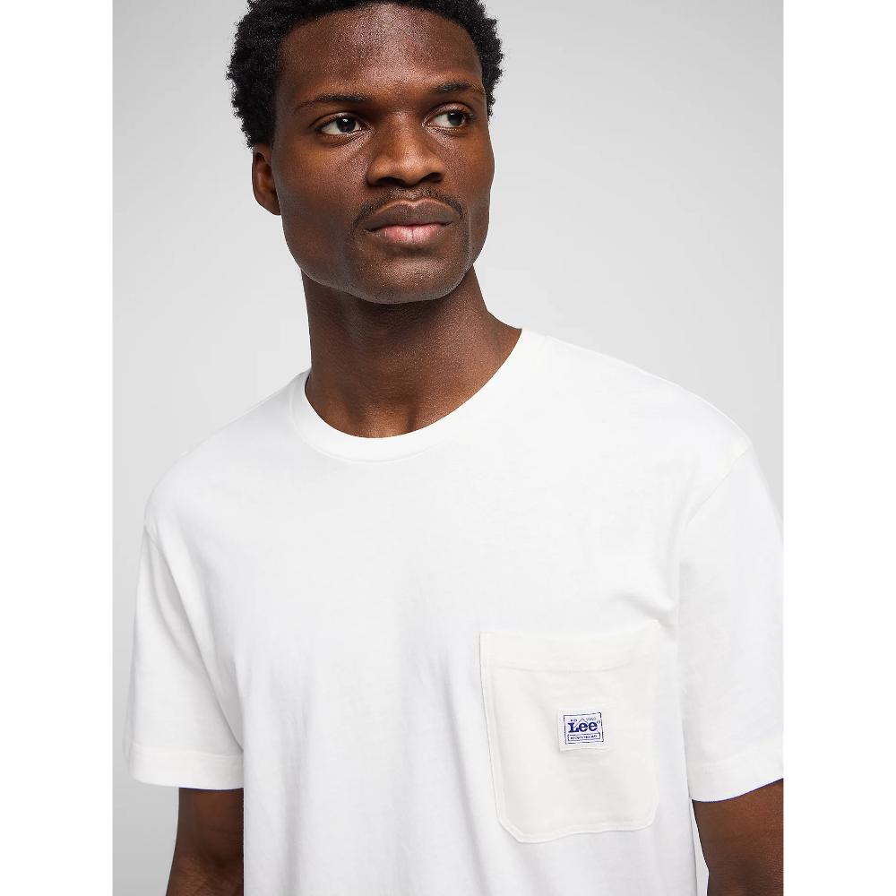 Lee Workwear Pocket Tee Uomo Ecru