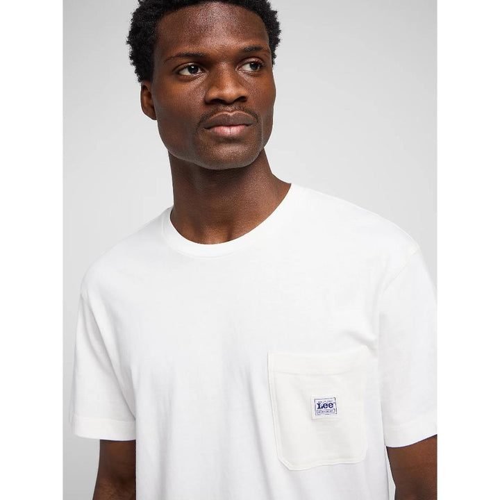 Lee Workwear Pocket Tee Uomo Ecru