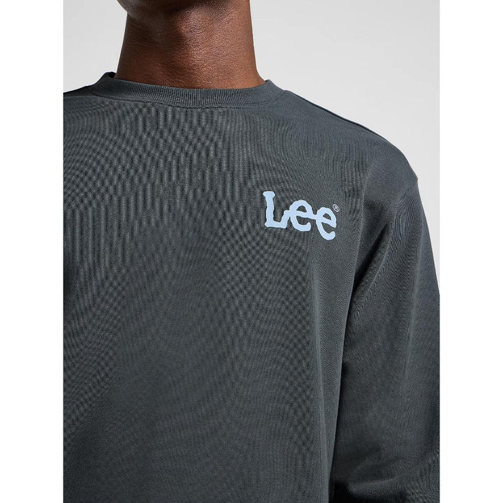 Lee Wobbly Lee Sweatshirt Uomo Black