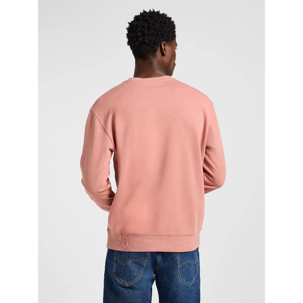 Lee Wobbly Lee Sweatshirt Uomo Sepia
