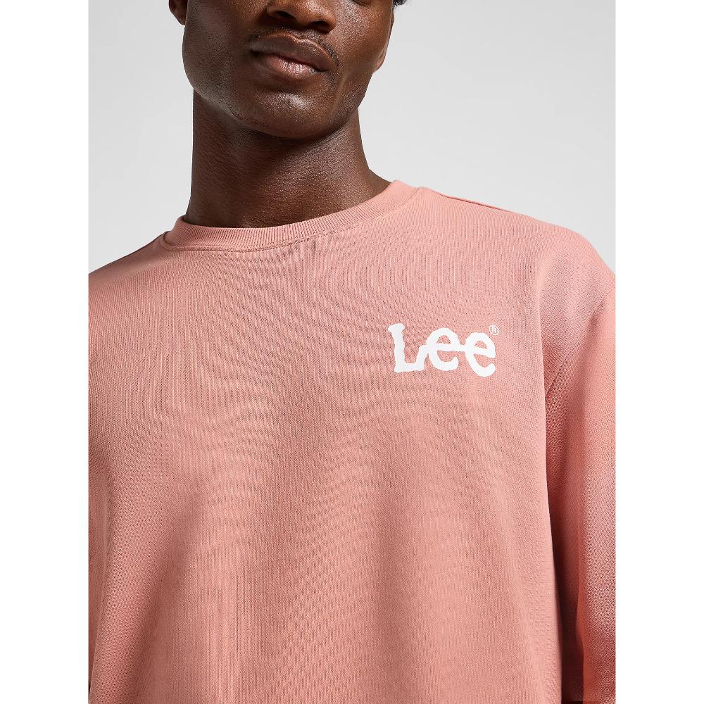 Lee Wobbly Lee Sweatshirt Uomo Sepia