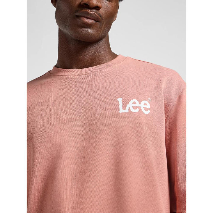 Lee Wobbly Lee Sweatshirt Uomo Sepia