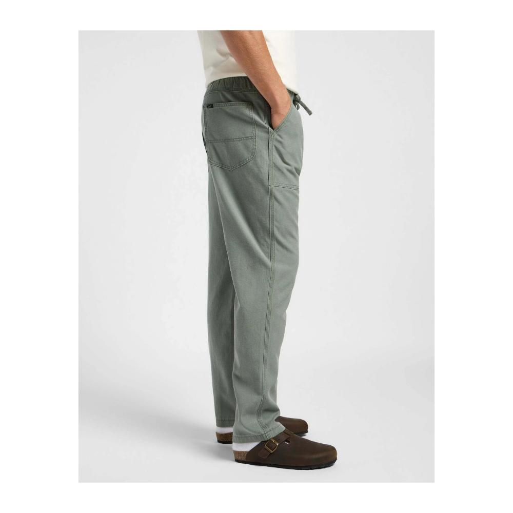 Lee Loosefit Pantaloni Utility Drawstring Pant Uomo Olive Grove
