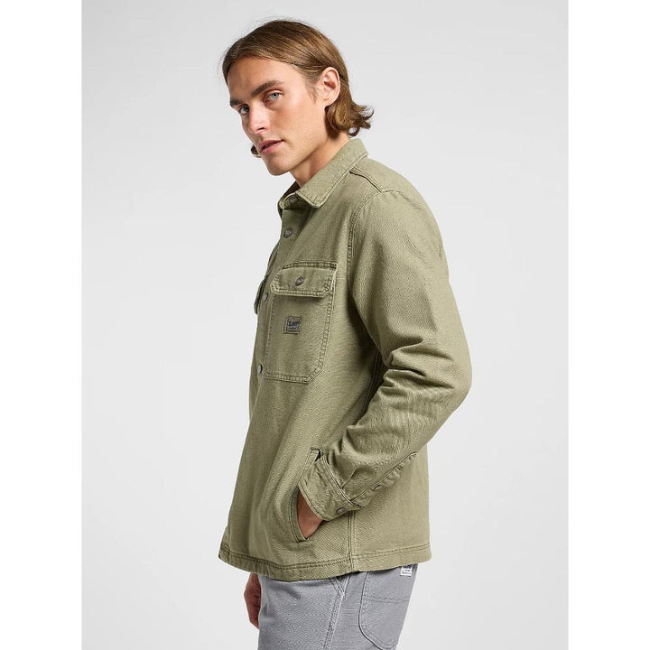 Lee Workwear Overshirt Uomo Mercantile Green