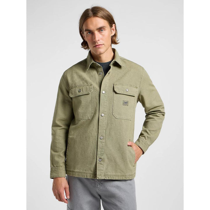 Lee Workwear Overshirt Uomo Mercantile Green