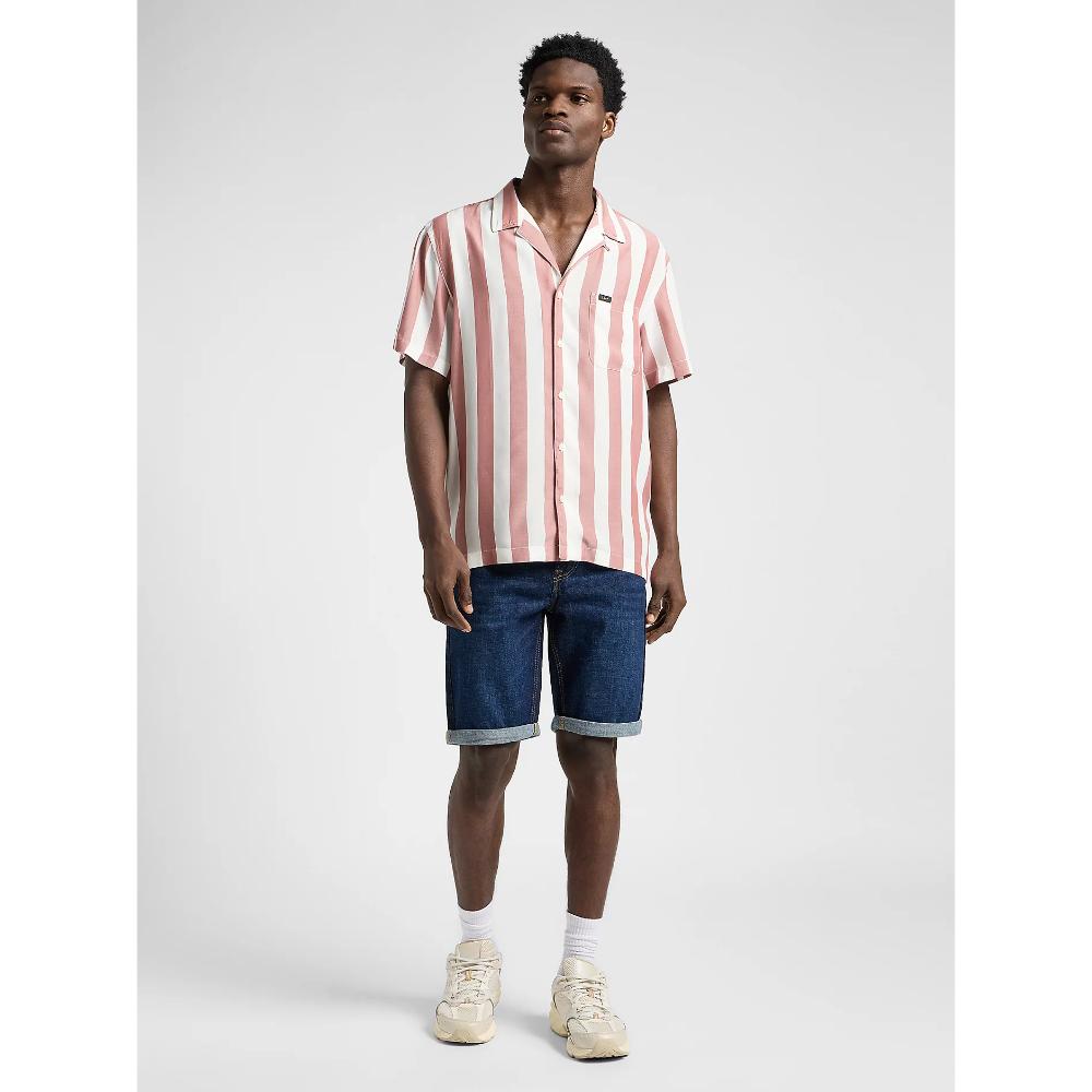 Lee Short Sleeve Resort Shirt Uomo Sepia